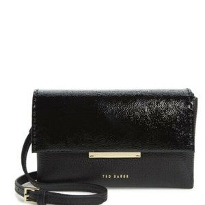 Ted Baker Daphne Logo Leather Crossbody Bag